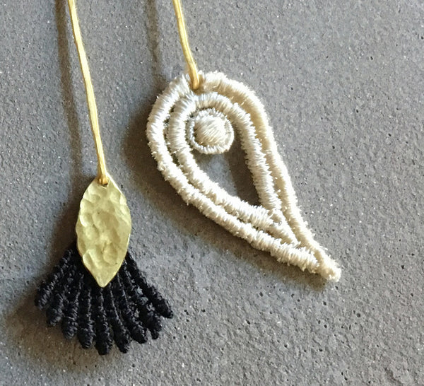 taro abstract modern earrings